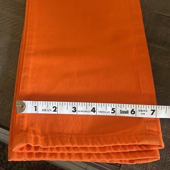 FRAME
Le Slouch High Waist Straight Leg Jeans -
Orange Crush - Picture 12 of 14